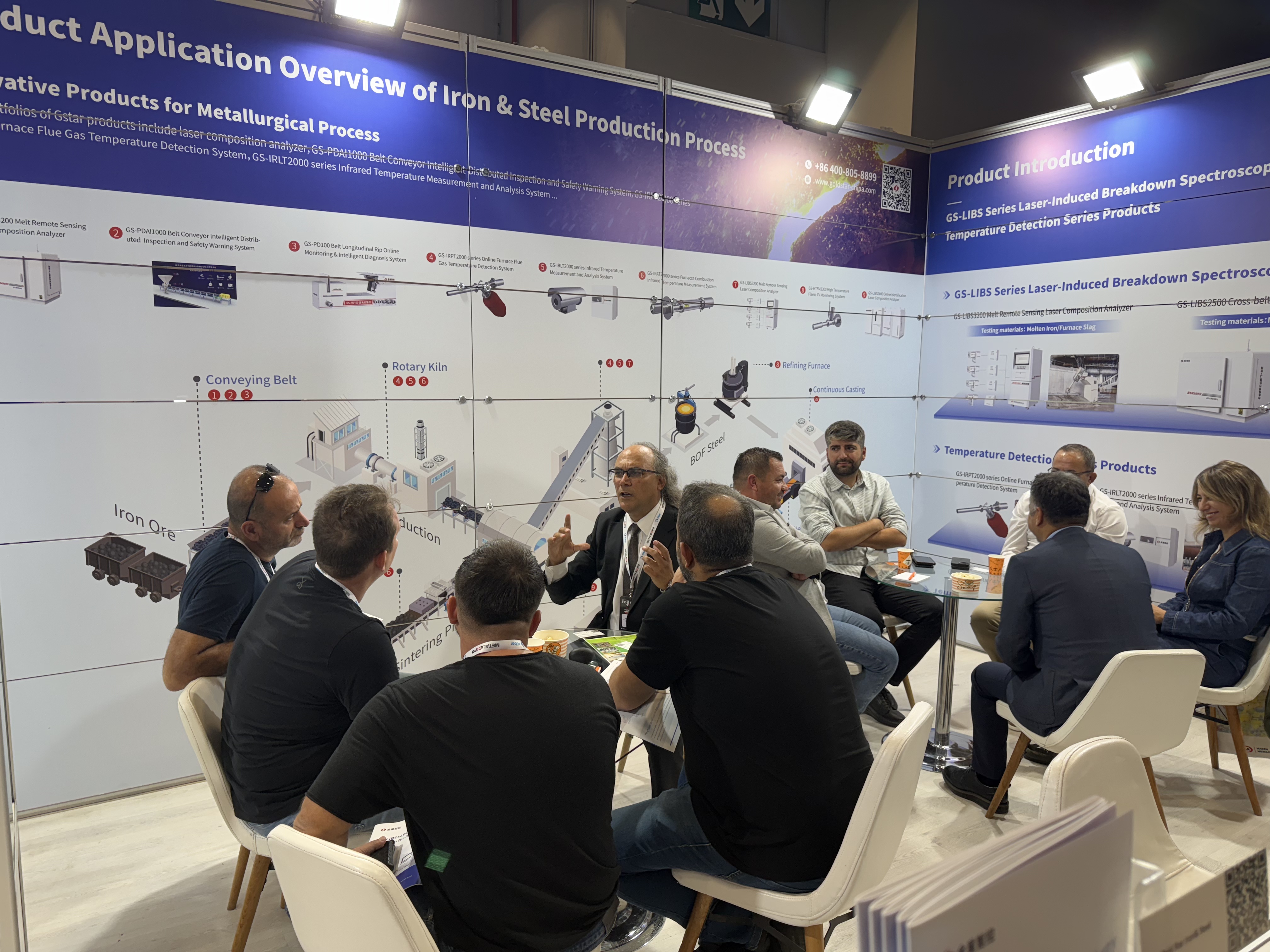 金星智控亮相土耳其國(guó)際冶金鋼鐵展，國(guó)產(chǎn)智能感知裝備賦能全球鋼鐵智能升級(jí)